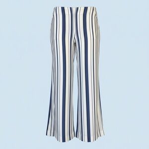 Chico's Ponte wide leg trouser pants sz 10